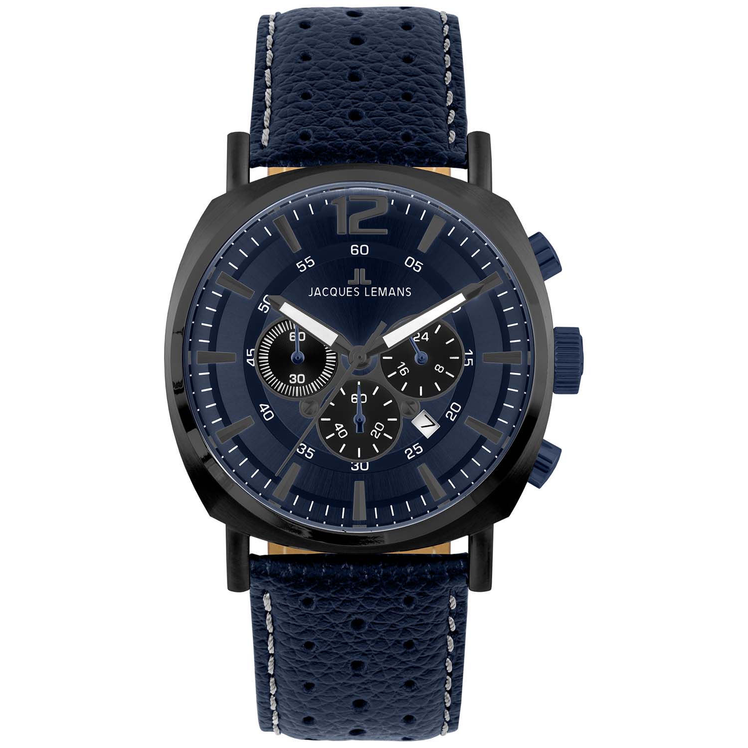 1-1645R-1 Jacques Lemans Herrenuhr Chronograph Lugano