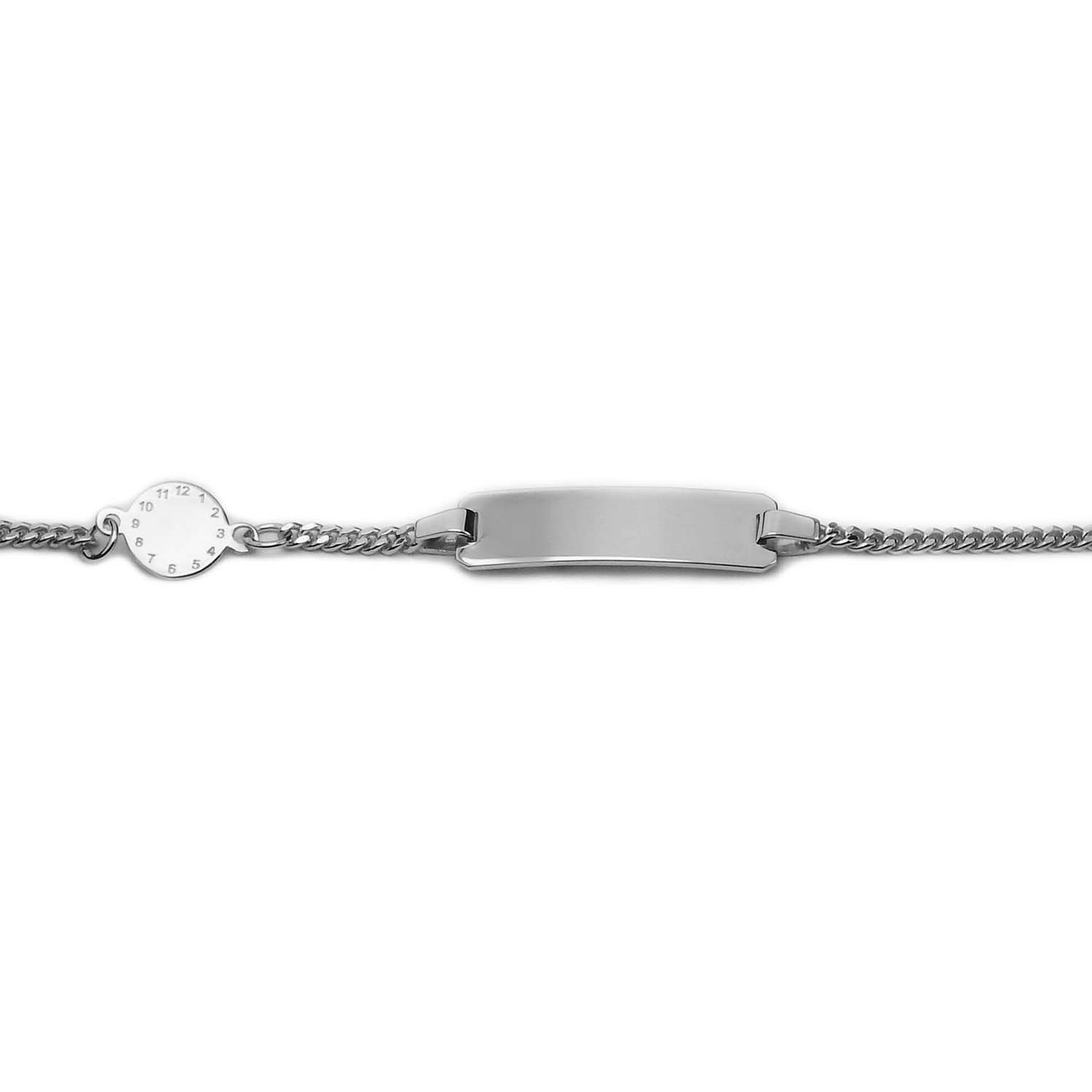 33507 Babyband Weißgold 585/000 mit Geburtsuhr