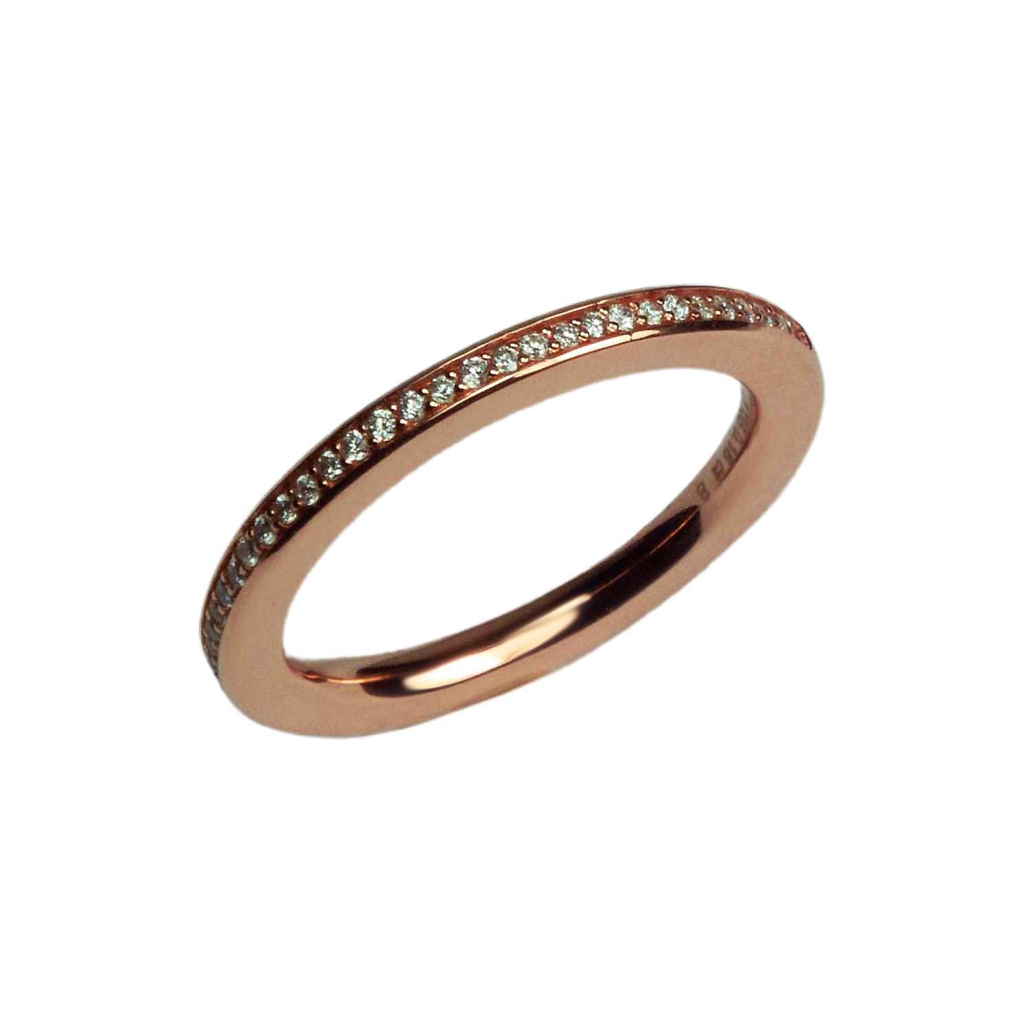 32790-1 Brillantring Roségold 585/000 mit 31 Diamanten