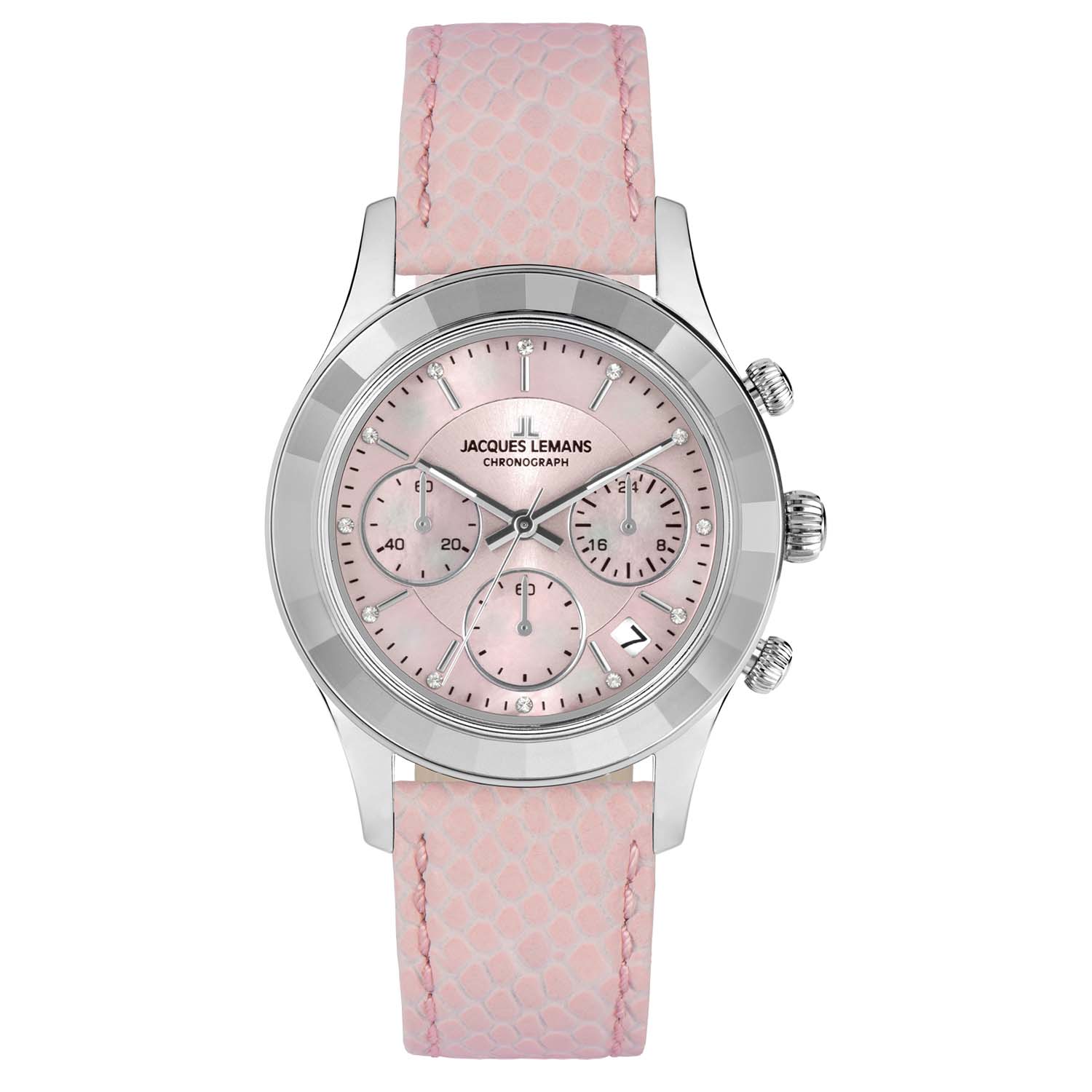 1-2115D Jacques Lemans Damenchronograph Venice