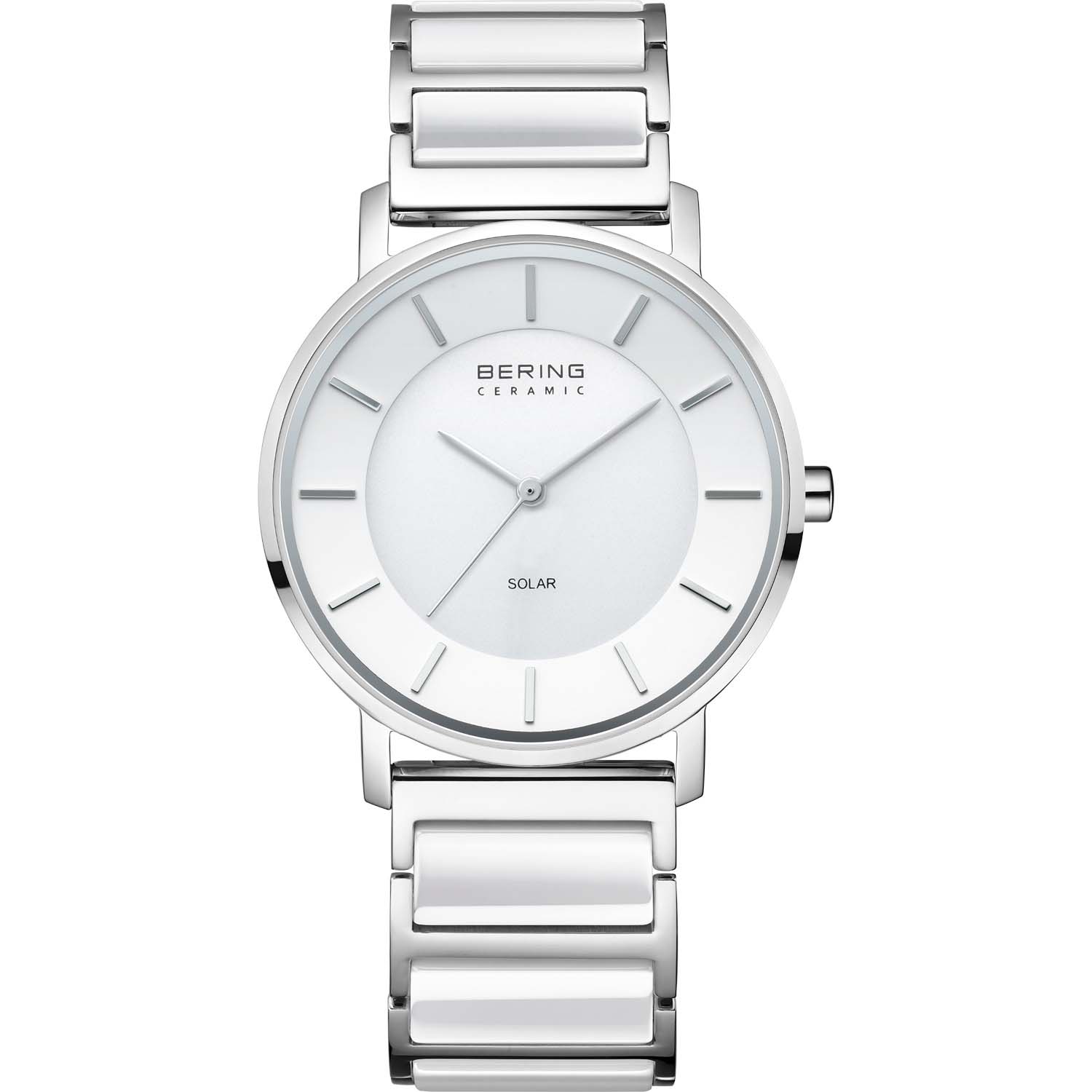 19535-754 Bering Damenuhr Solar Ceramic