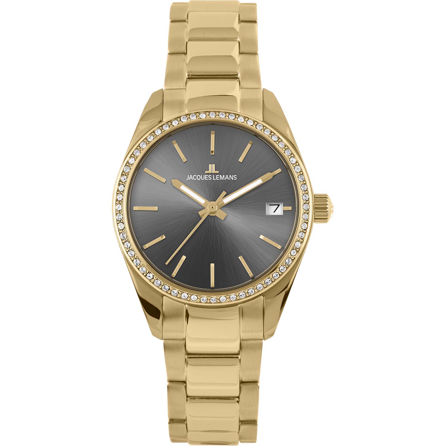 Jacques Lemans Damenuhr La Passion mit Swarovski-Steinen Jacques Lemans Damenuhr La Passion mit Swarovski-Steinen