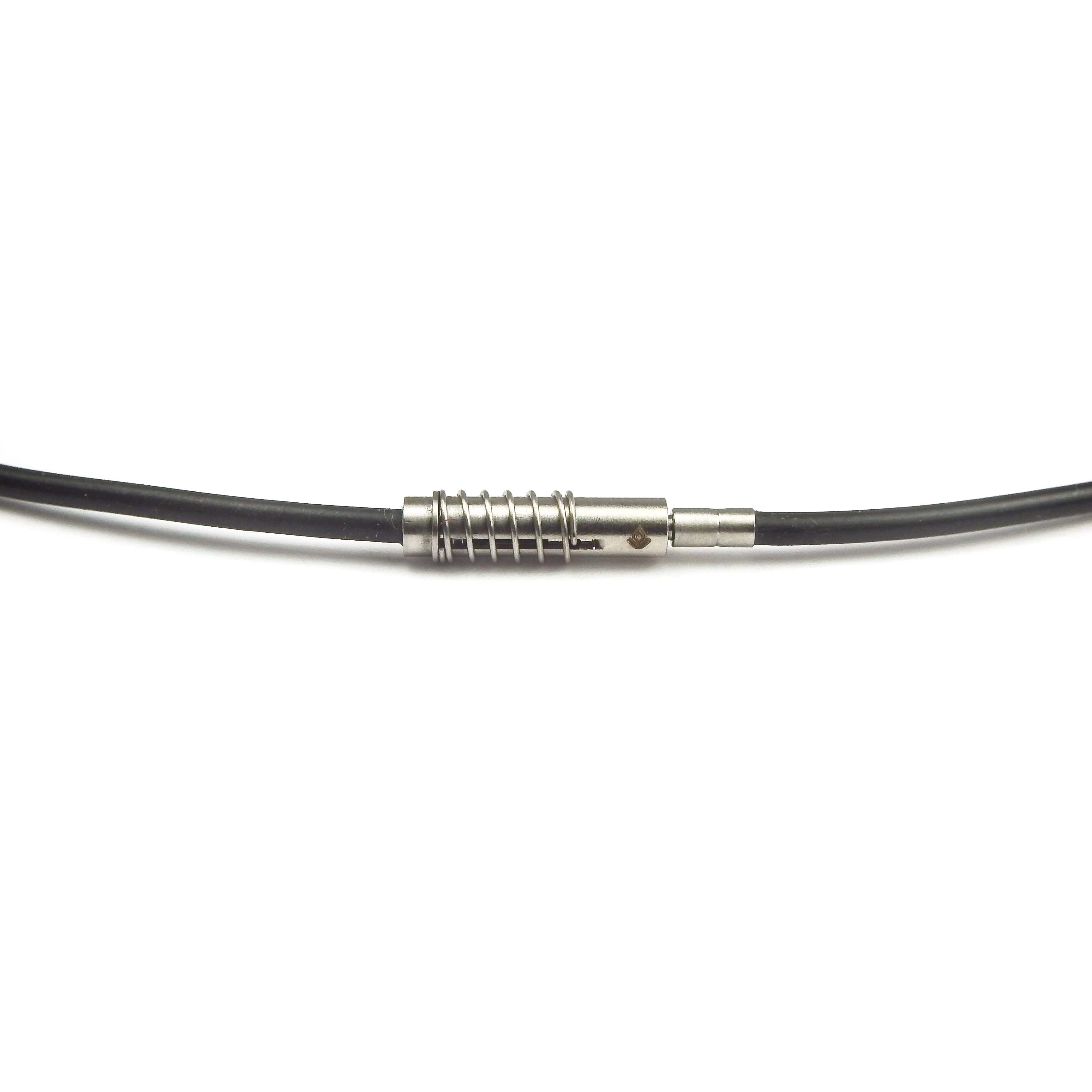 324950 Bunz Halsreif Silikon schwarz 1,5 mm