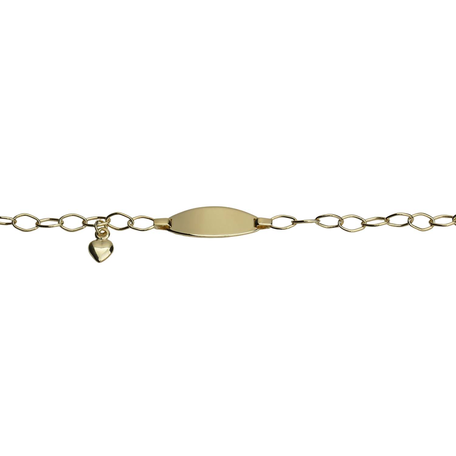 33321 Baby-Armband Gelbgold 333/000 zum Gravieren