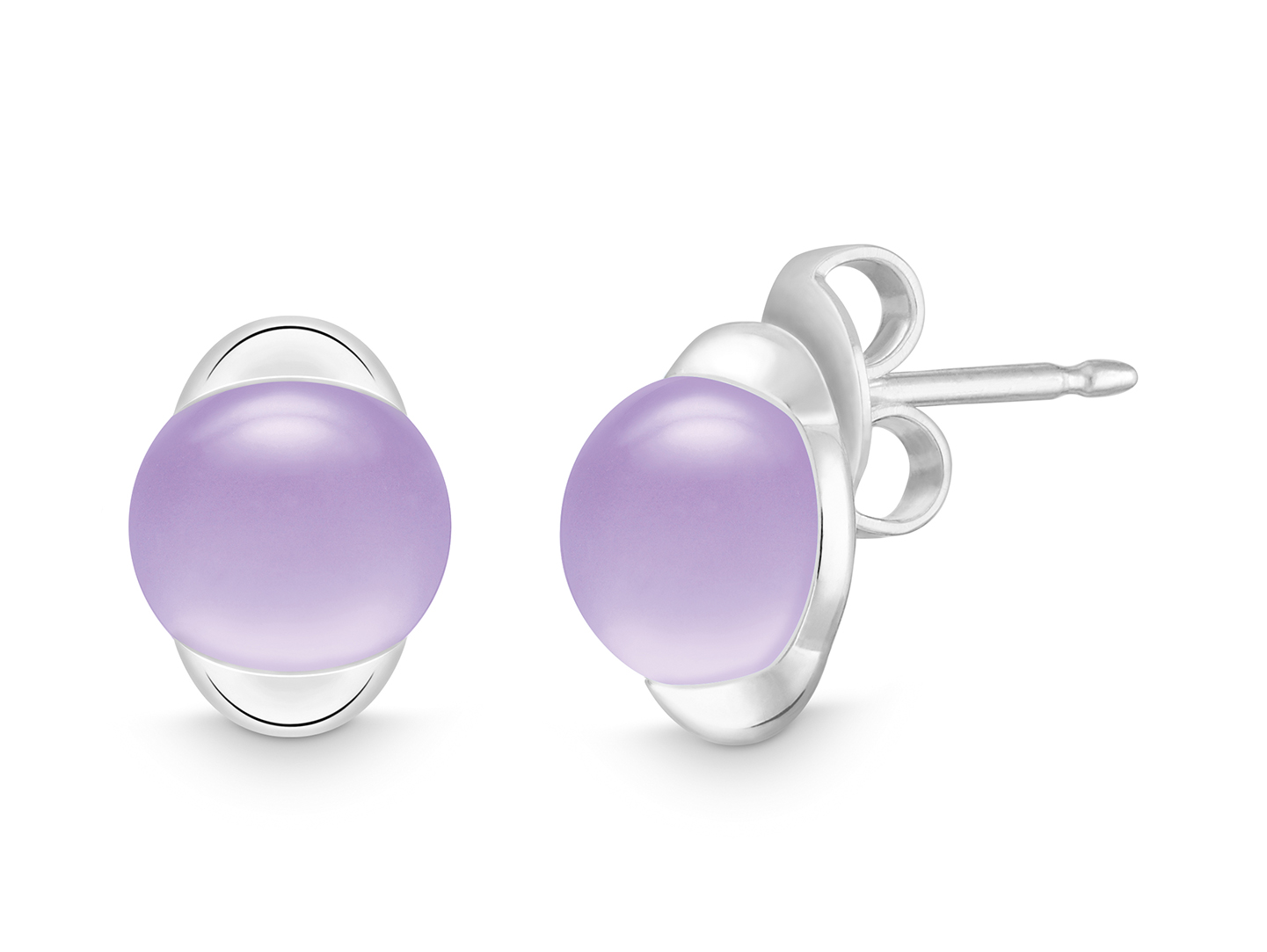 036202933NIqjPftBYliYT Quinn Ohrstecker Silber mit Amethyst Silberohrringe