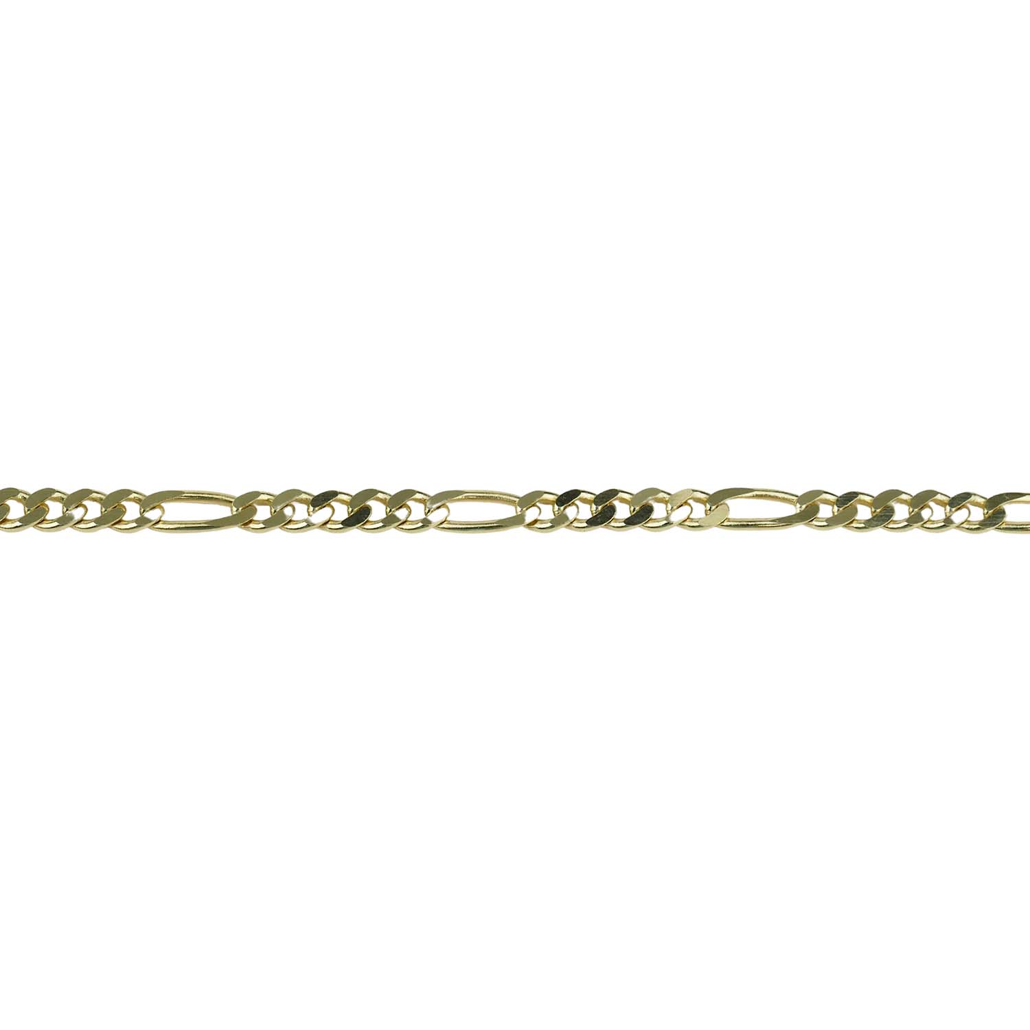 33627-1 Armband Gelbgold 333/000 Figaromuster