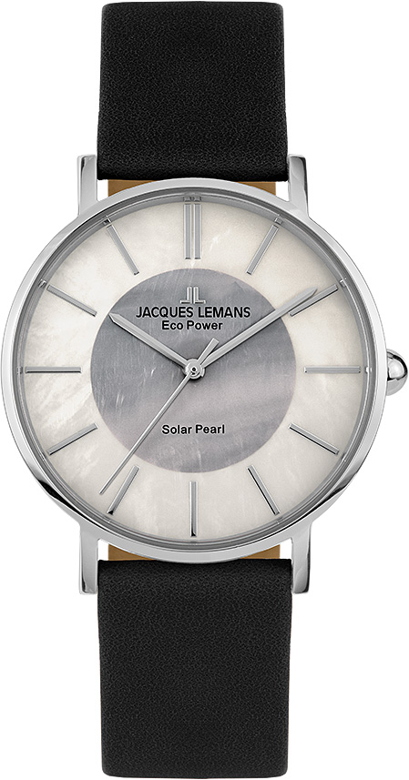 1-2112A Jacques Lemans Damenuhr Eco Power Solar Pearl 1-2112A