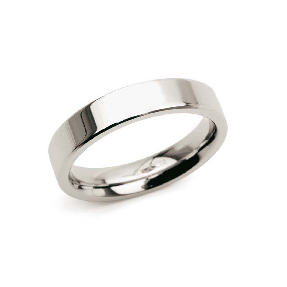 0121-01 Nickelfreier Boccia Titanring Reintitan Partnerring Trauring