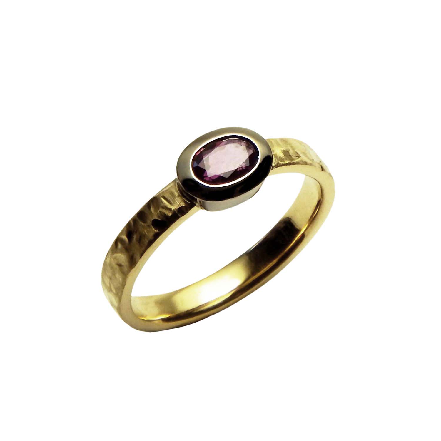 33114-10BapJdwvLFWr8 Rubinring Gelbgold 585/000 Unikat Damenring Gold mit Rubin