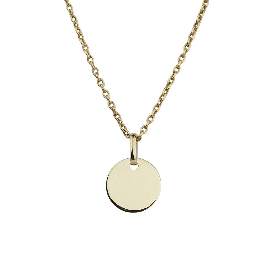 34012 Anhänger Gelbgold 333/000 rund