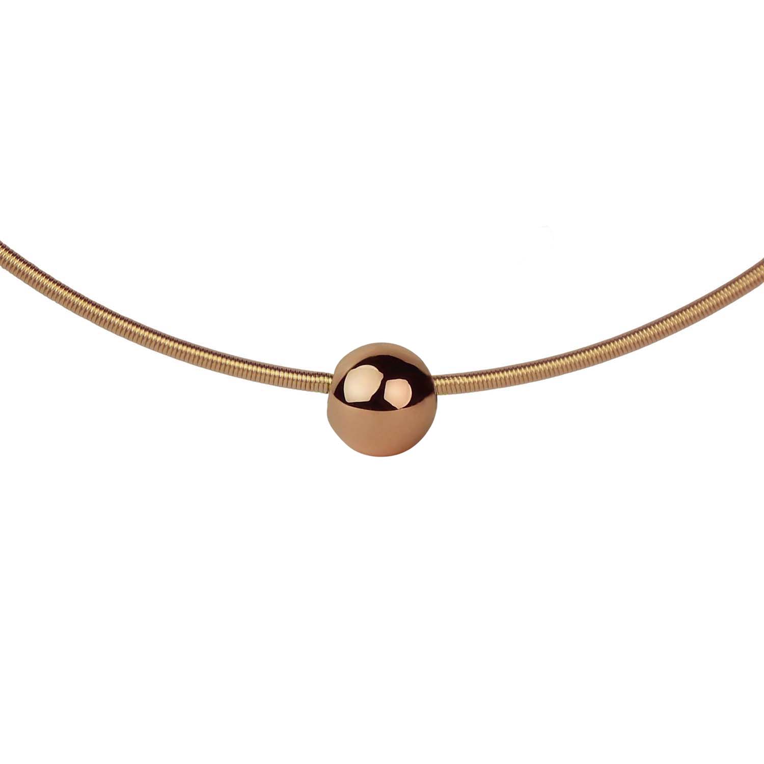 613308-1 Anhänger Bunz Kugel 8 mm Déco Art by Micha Bunz Roségold 750/000