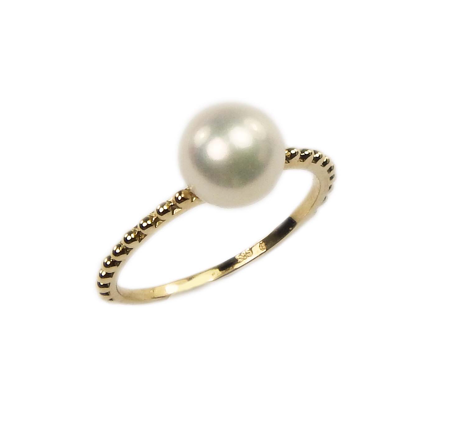 30231 Perlring Gelbgold 585/000