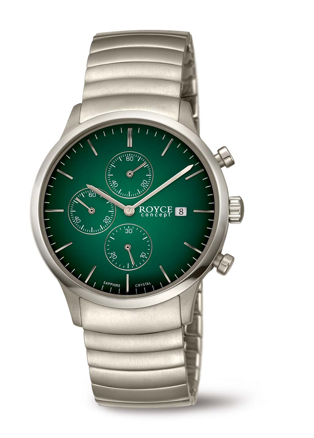 3743-01 Boccia Chronograph Royce Concept Titan mit Saphirglas