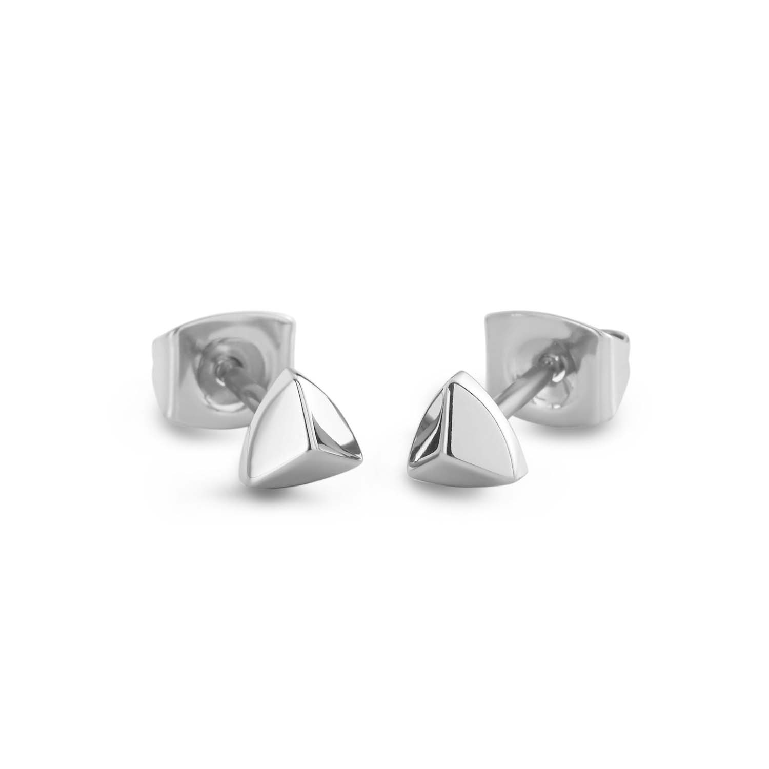 Nickelfreie Boccia Ohrstecker aus Titan