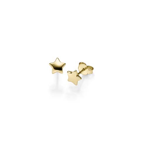 Ohrstecker Gelbgold 585/000 Stern