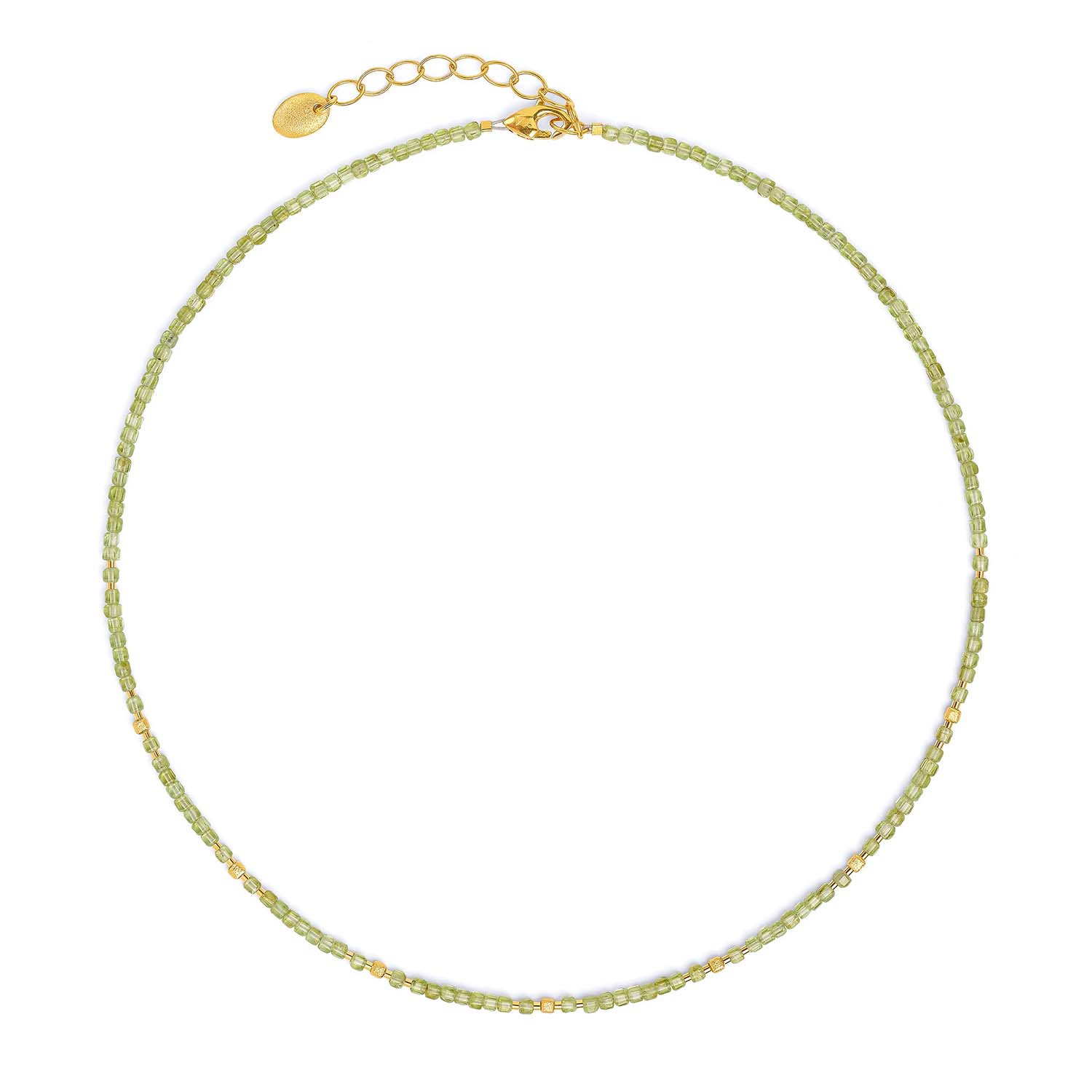 Bernd Wolf Halskette Cuseva mit Peridot Bernd Wolf Halskette Cuseva mit Peridot