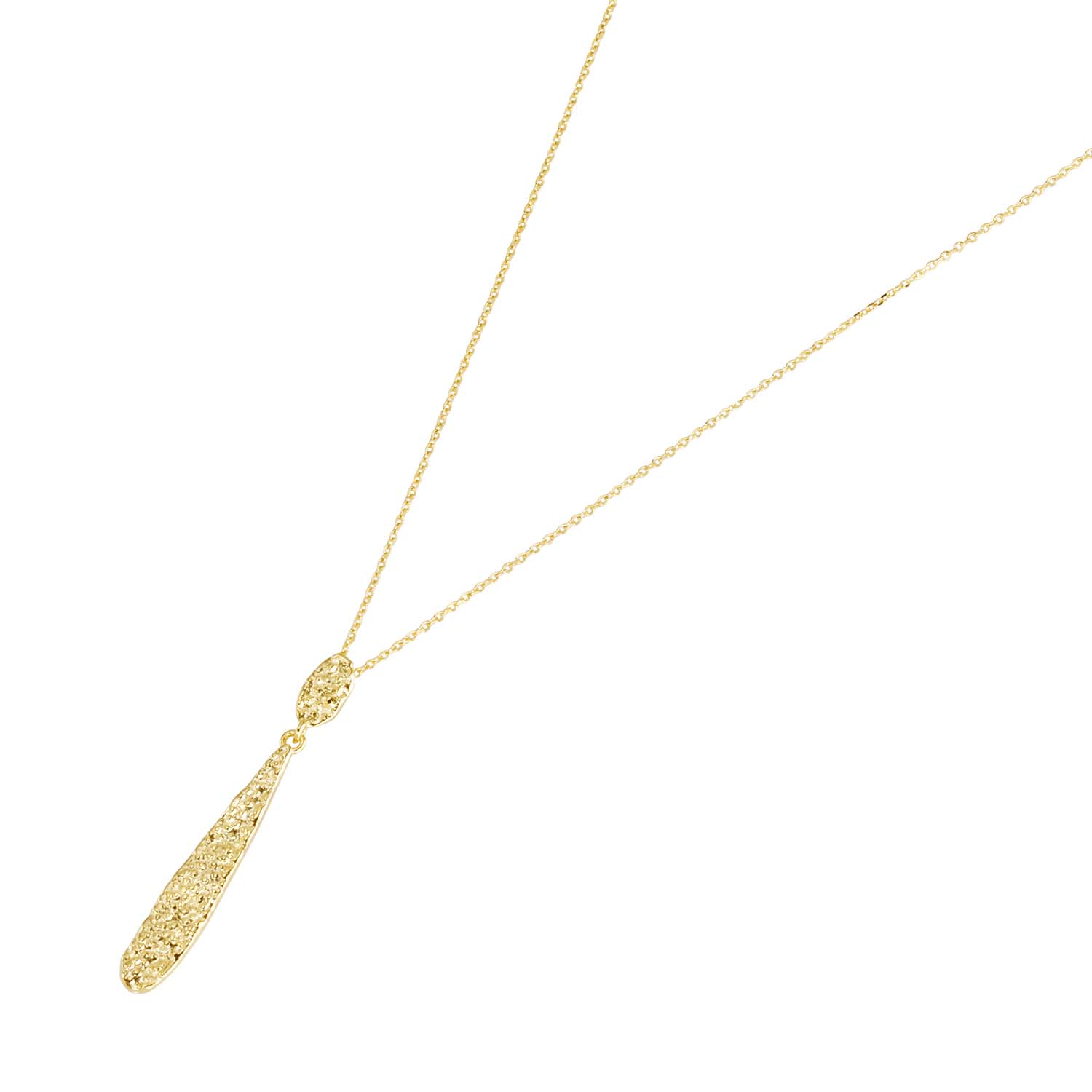 32645 Anhänger mit Kette Gelbgold 375/000