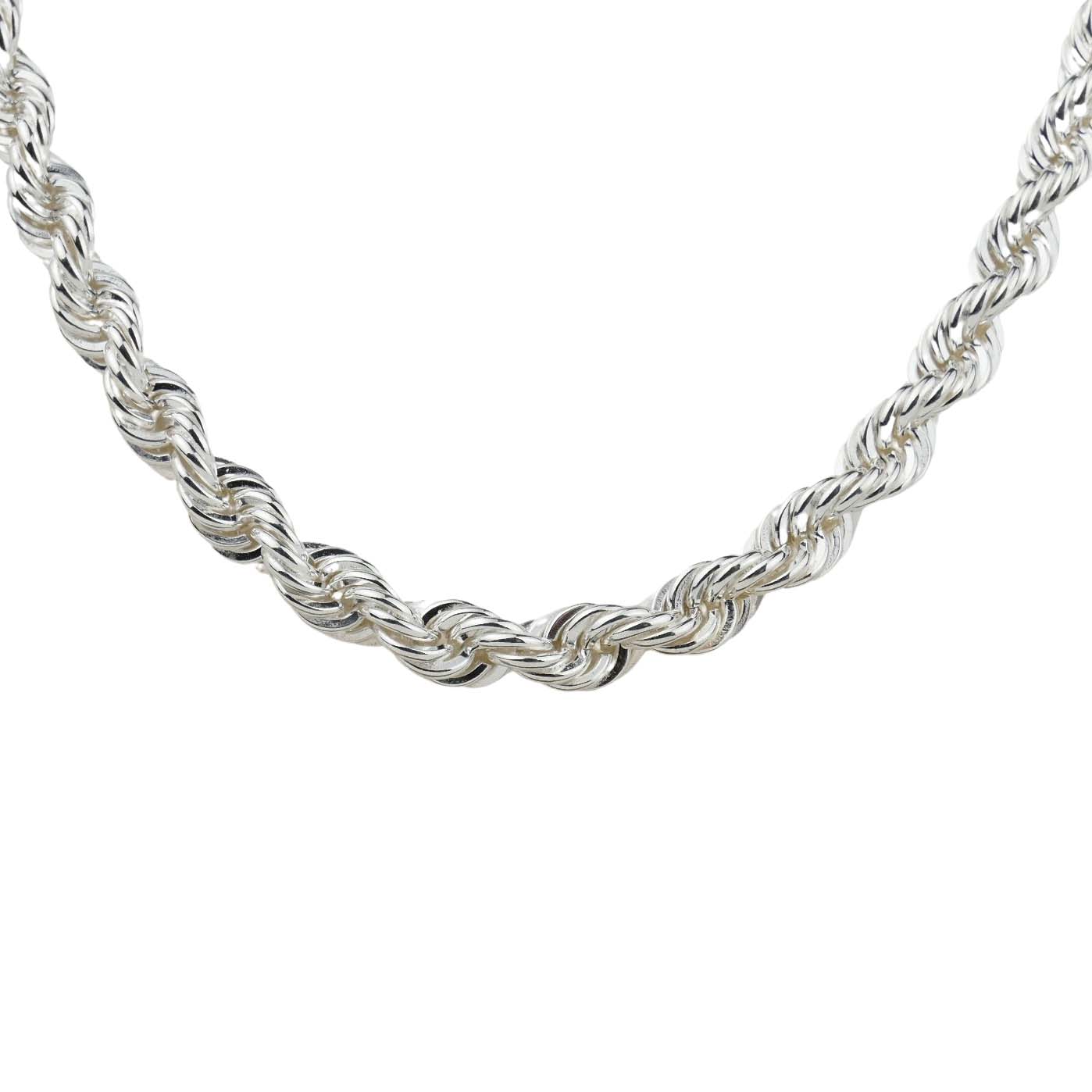33928 Massive Kordelkette Sterlingsilber