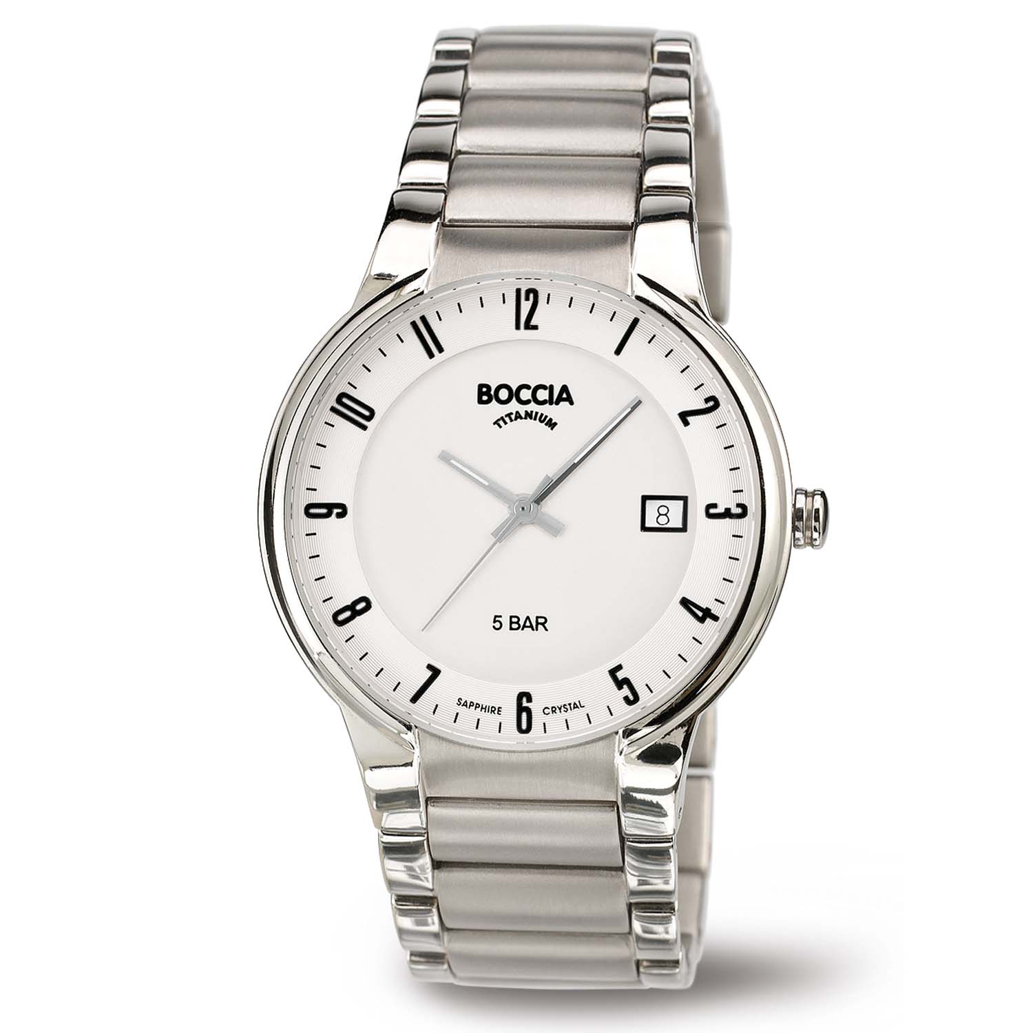 3629-02 Boccia Titanium nickelfreie Herrenuhr Classic