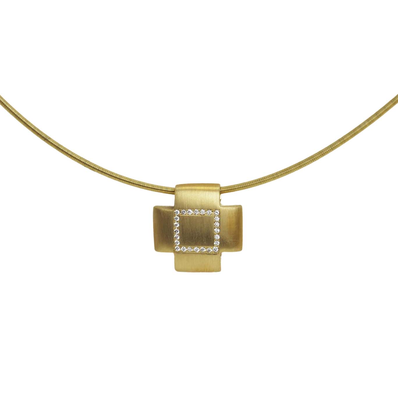 Quinn Anhänger Gelbgold 585/000 mit Brillanten
