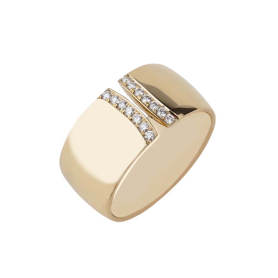 34301-5 Brillantring Gelbgold 750/000