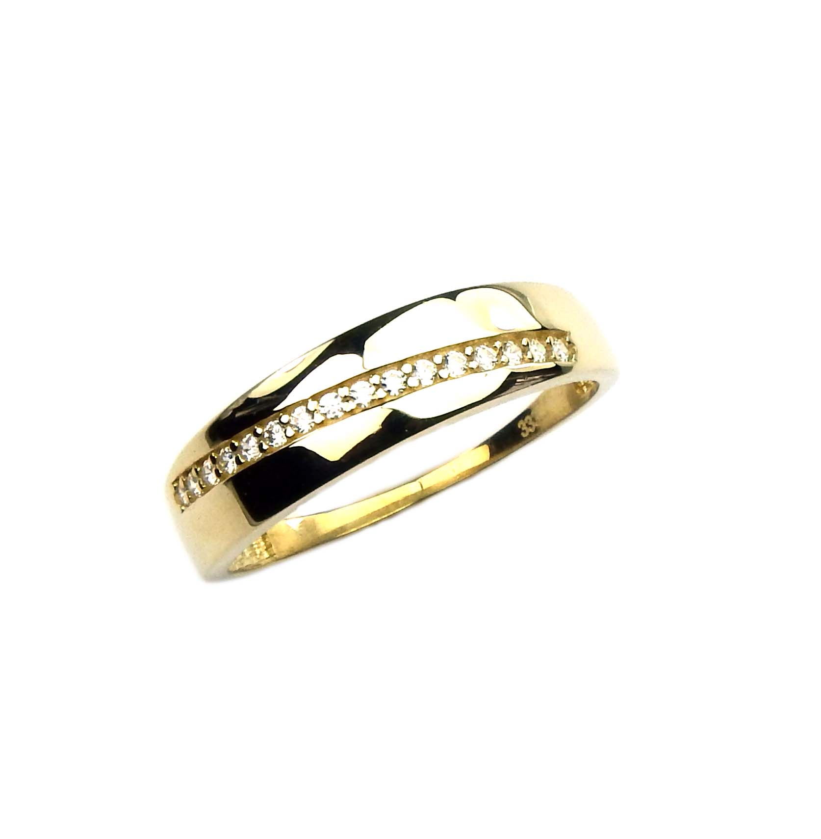 Damenring 333/000 mit Zirkonia