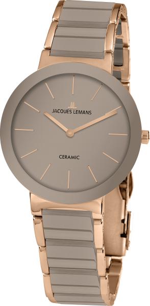 42-7T Reduzierte Jacques Lemans Damenuhr Monaco Quartz
