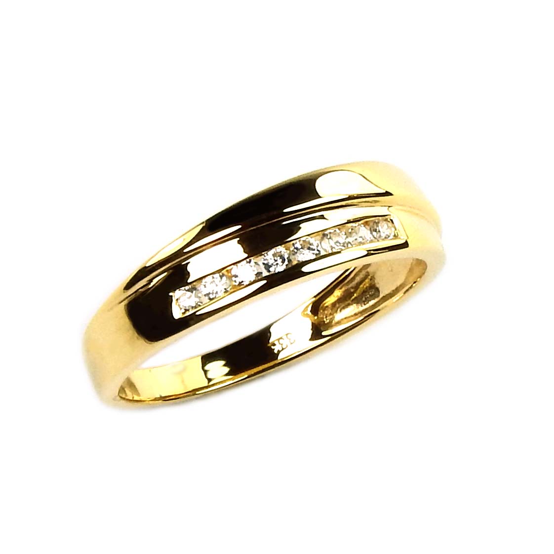 Damenring Gold 333/000 mit Zirkonia