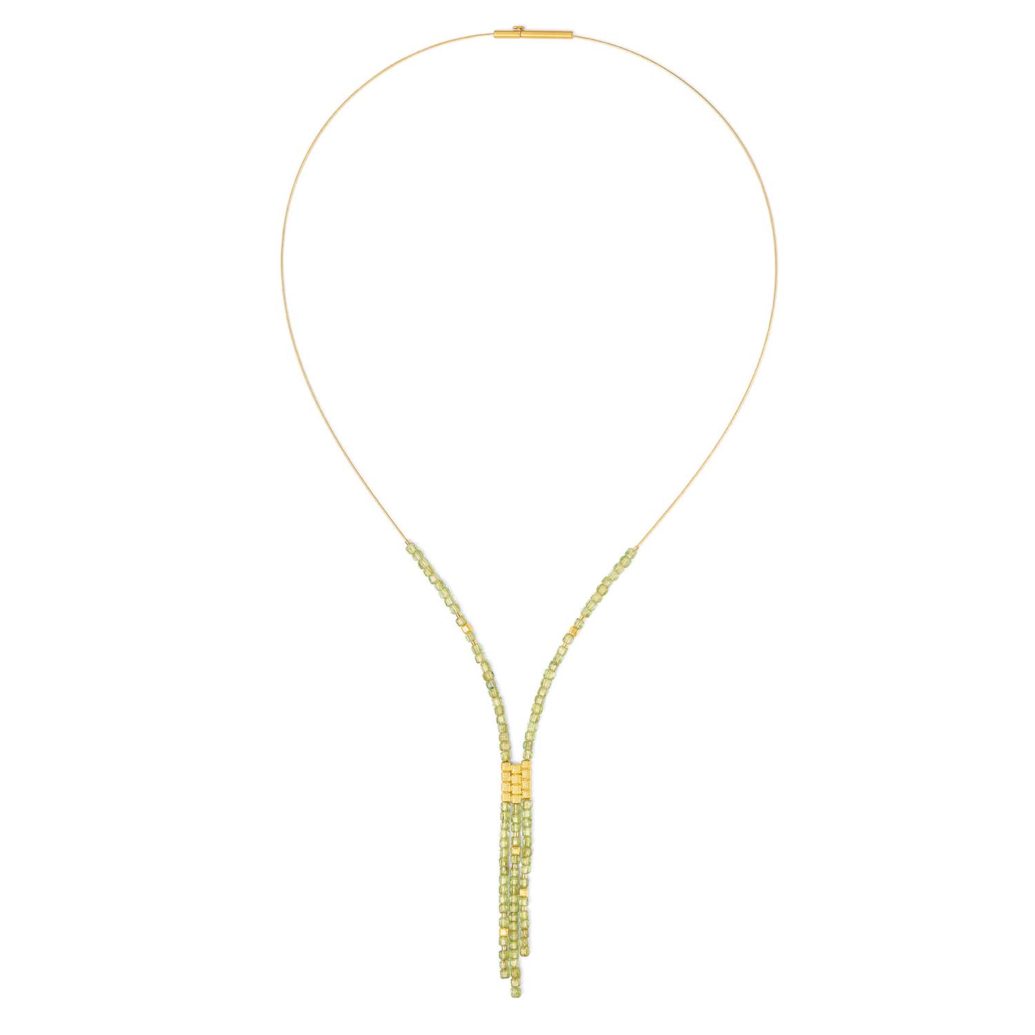Bernd Wolf Collier Yacuni mit Peridot Bernd Wolf Collier Yacuni mit Peridot