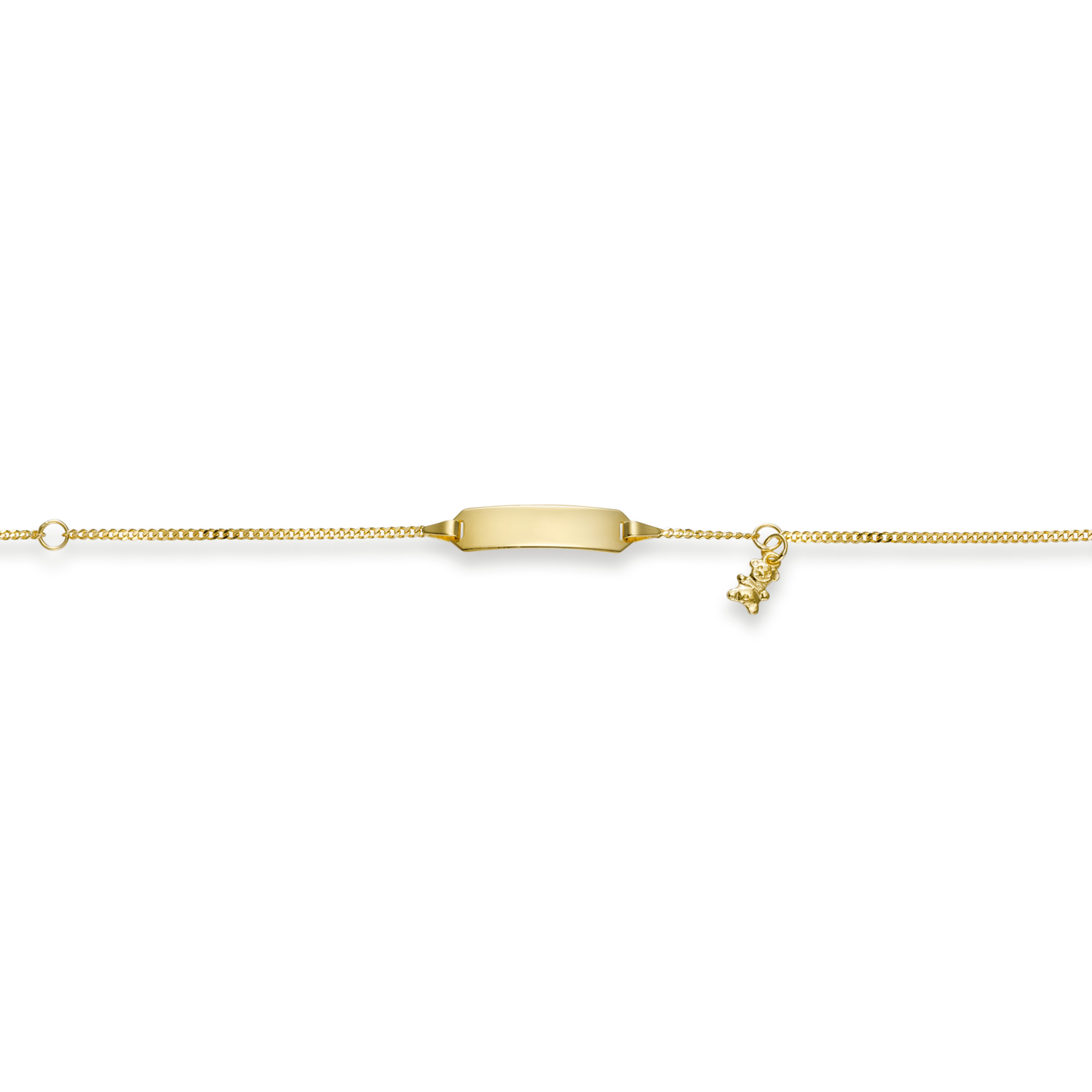 33613 Baby-Armband Gelbgold 585/000 mit Bärchen