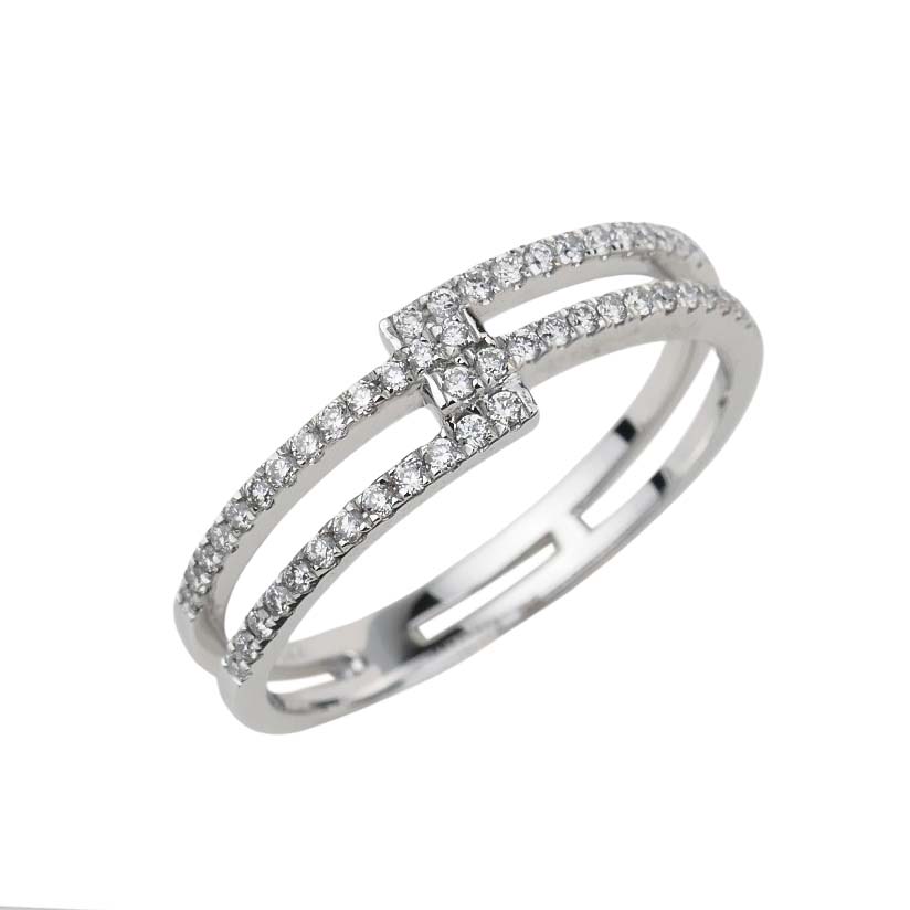 Brillantring Weißgold 585/000 Brillantring Weißgold 585/000
