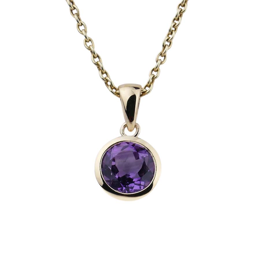 Amethystanhänger Gelbgold 585/000 Amethystanhänger Gelbgold 585/000