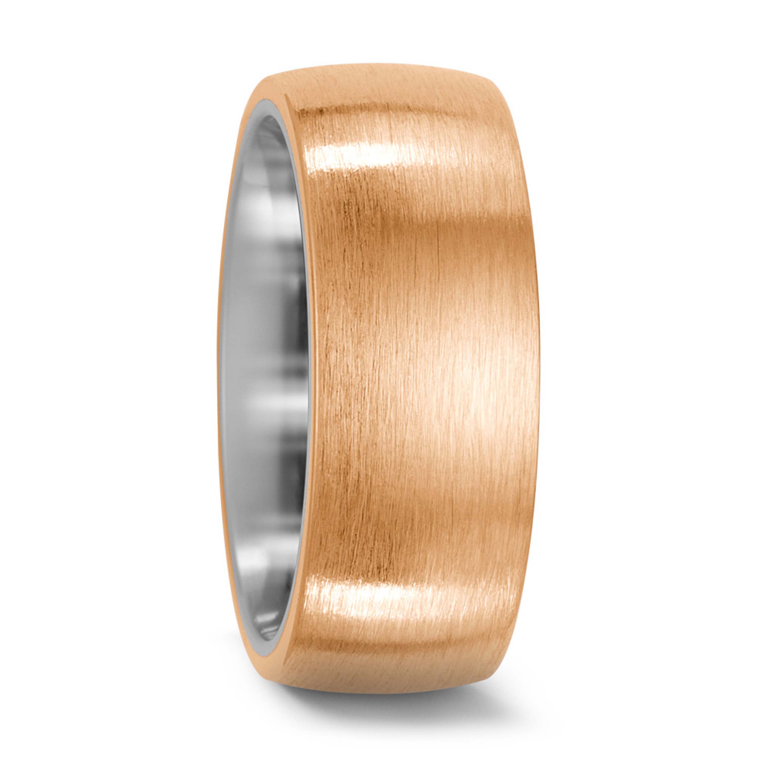 10511 Titan Factory Trauring Bronze und Titan Partnerring