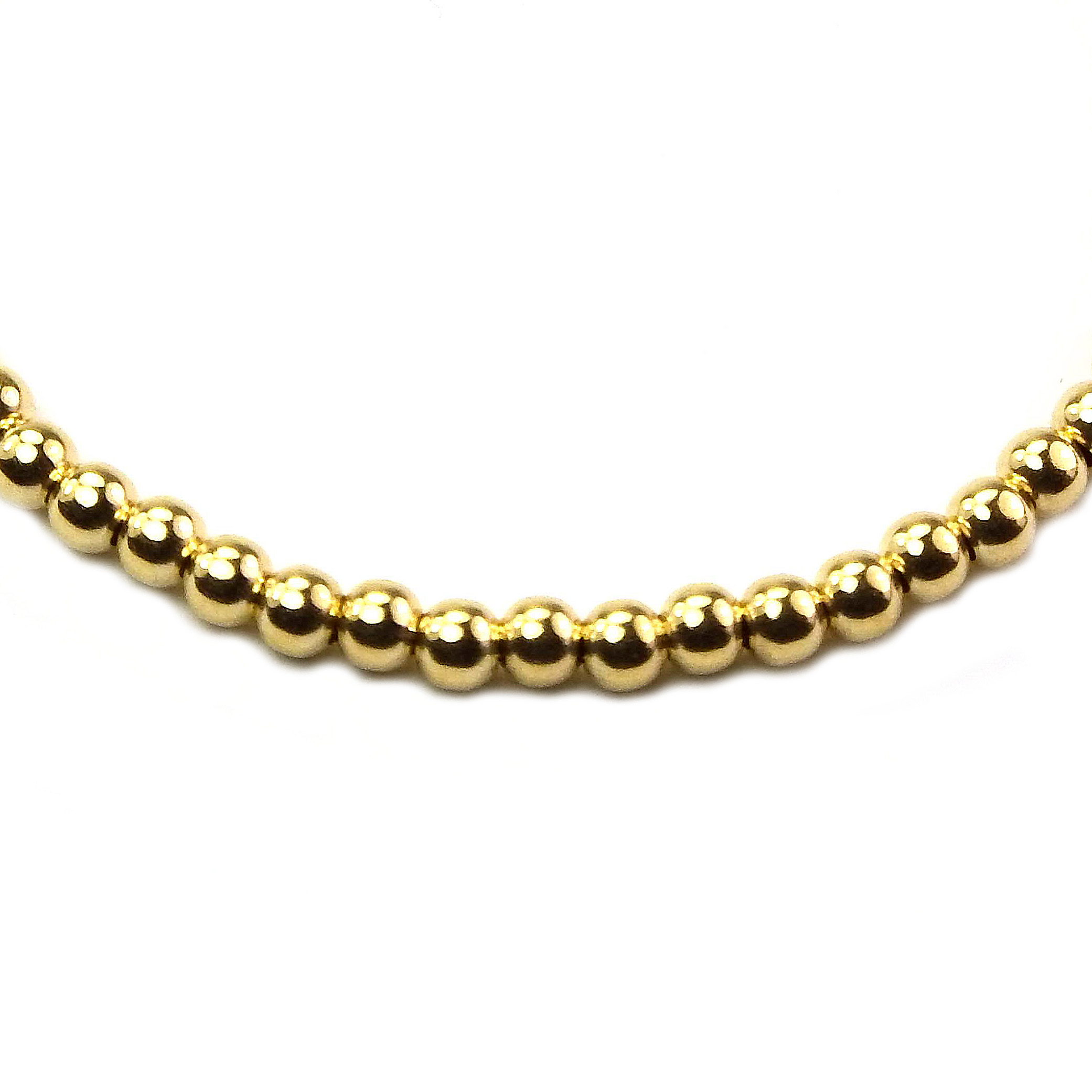 Kette Gelbgold 585/000 Kugelkette