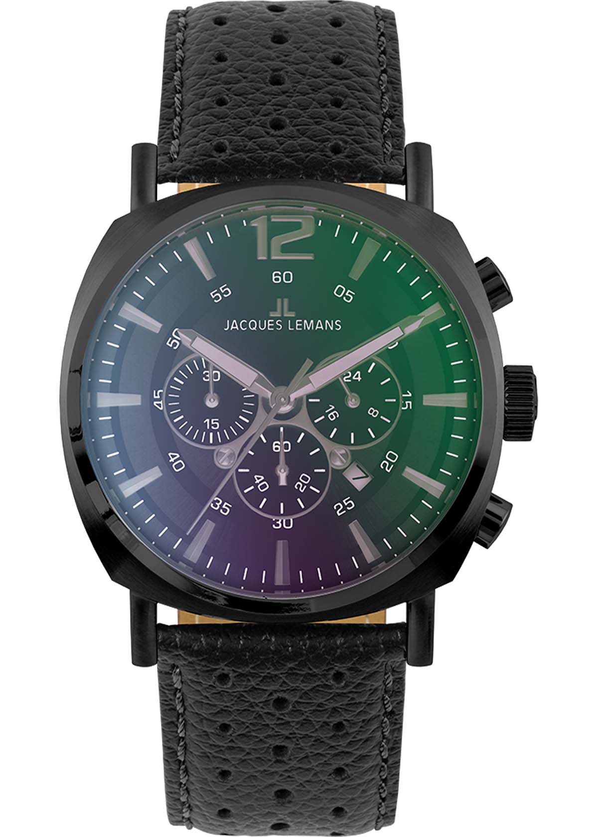 1-1645-1N Jacques Lemans Herrenuhr Chronograph Lugano