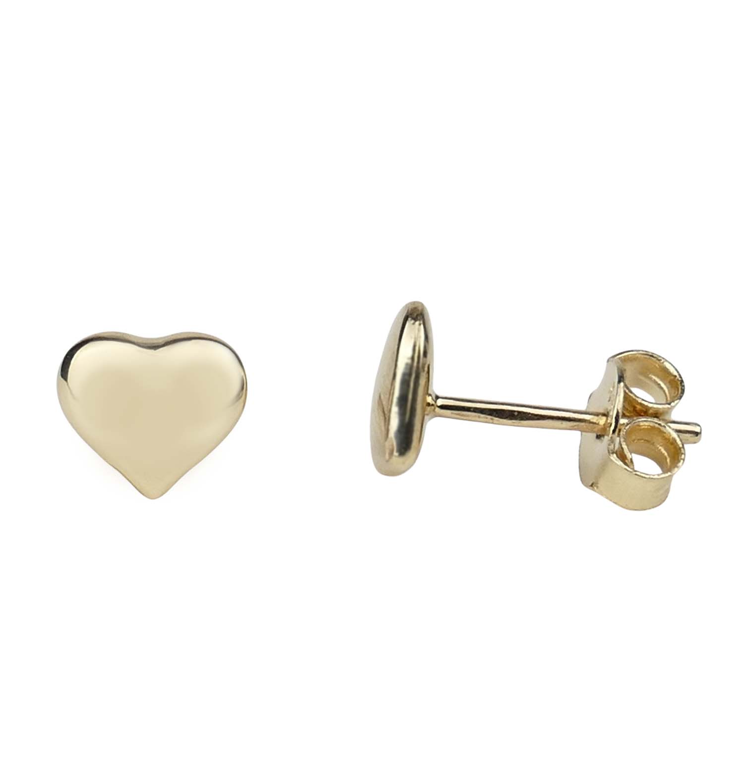 Ohrstecker Gelbgold 585/000 Herz