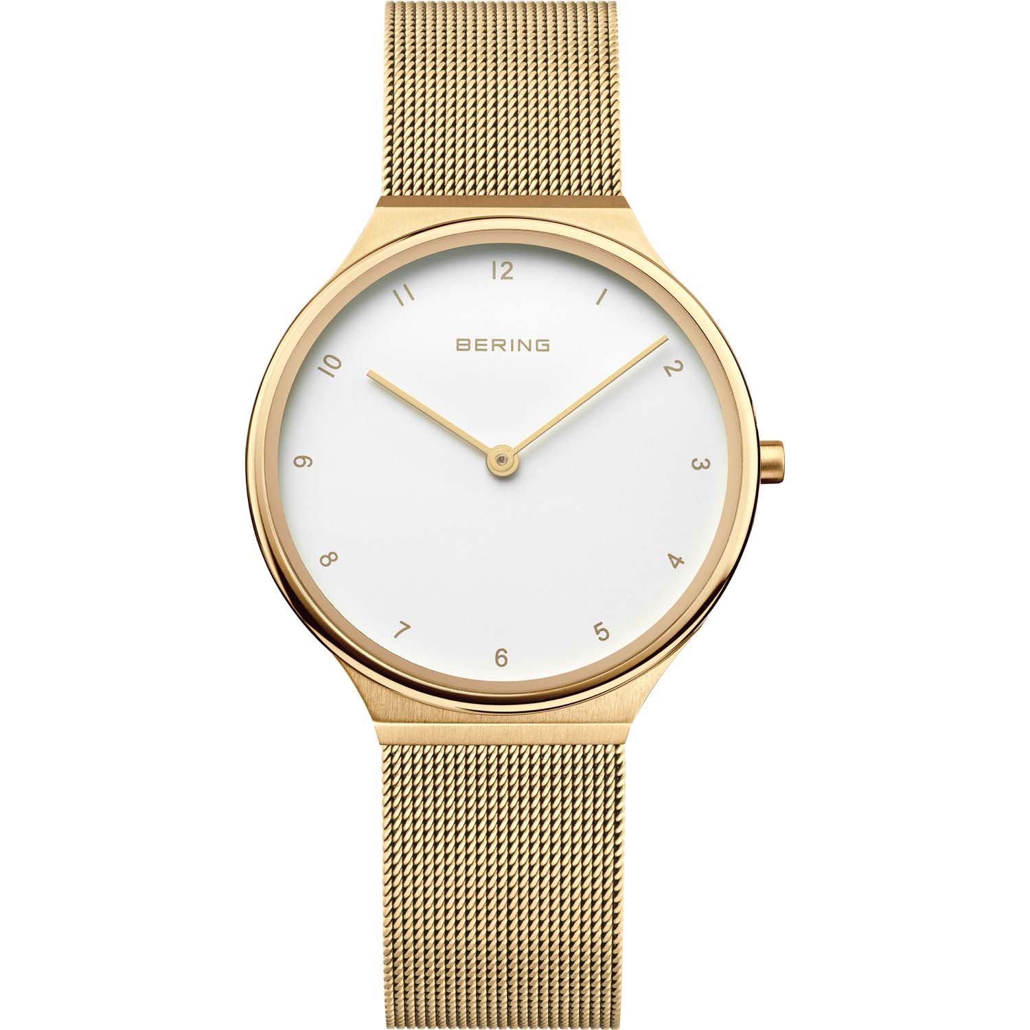 18434-334-1 Bering Damenuhr Ultra Slim Quartz Edelstahl mit Milanaiseband