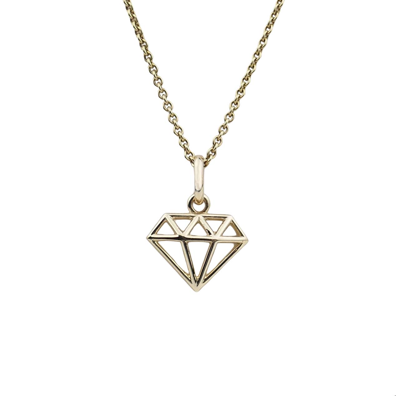 Anhänger Diamant Gelbgold 585/000