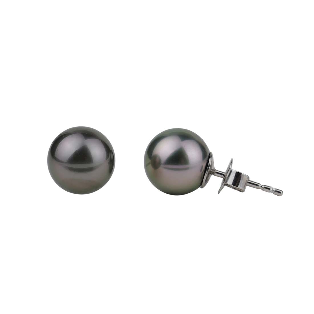Ohrstecker mit Tahitiperlen Sterlingsilber Ohrstecker mit Tahitiperlen Sterlingsilber