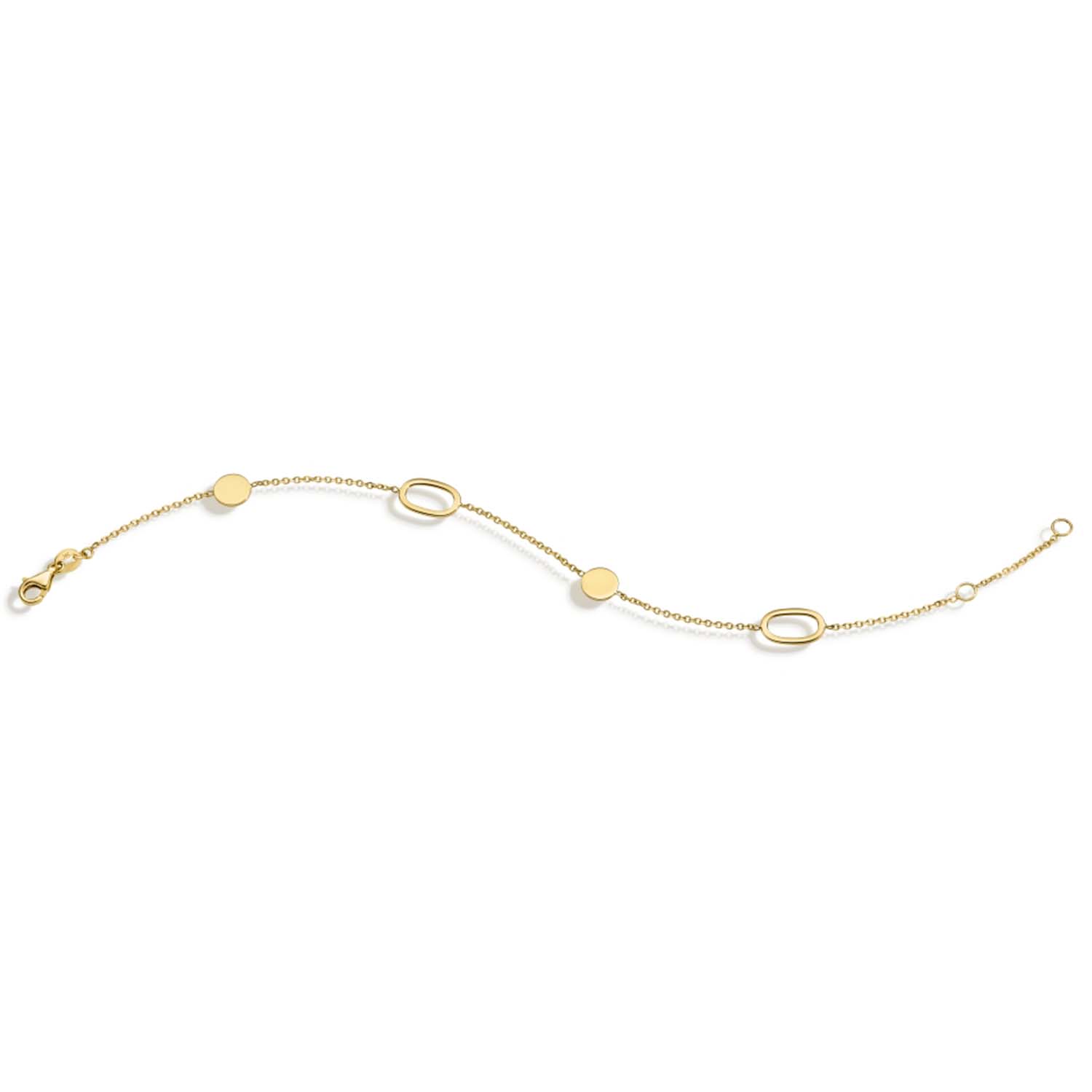 33755 Armband Gelbgold 585/000