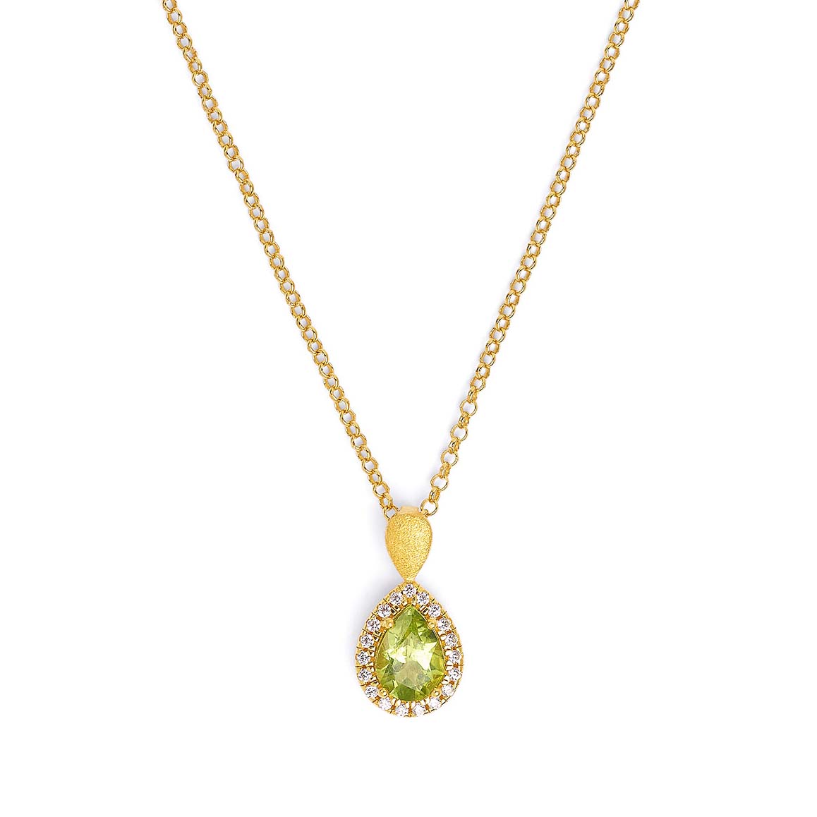 Bernd Wolf Halskette Antoinette mit Peridot Bernd Wolf Halskette Antoinette mit Peridot