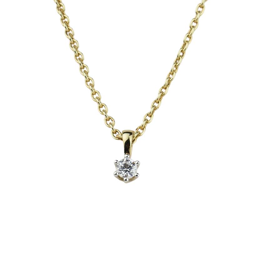 33626 Anhänger Gelbgold 333/000 mit Zirkonia