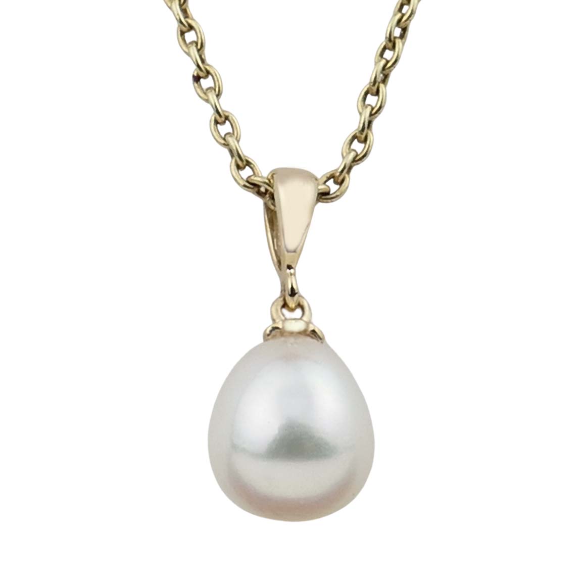 Perlanhänger Gelbgold 585/000