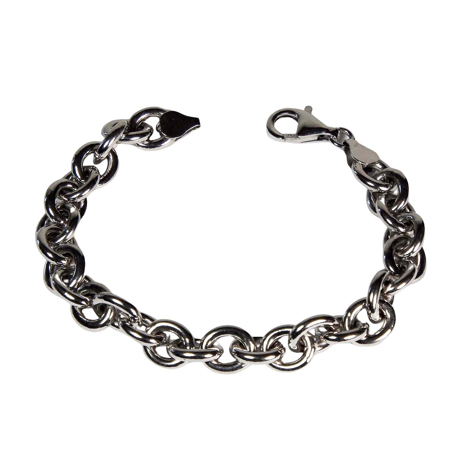 32095-1UhC3CMXMCg5Zz Massives Damenarmband Ankermuster aus rhodiniertem Silber