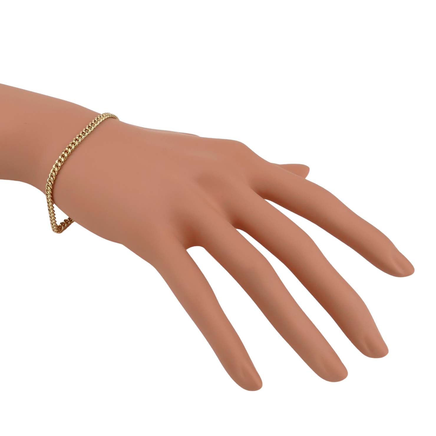Panzerarmband Gelbgold 375/000