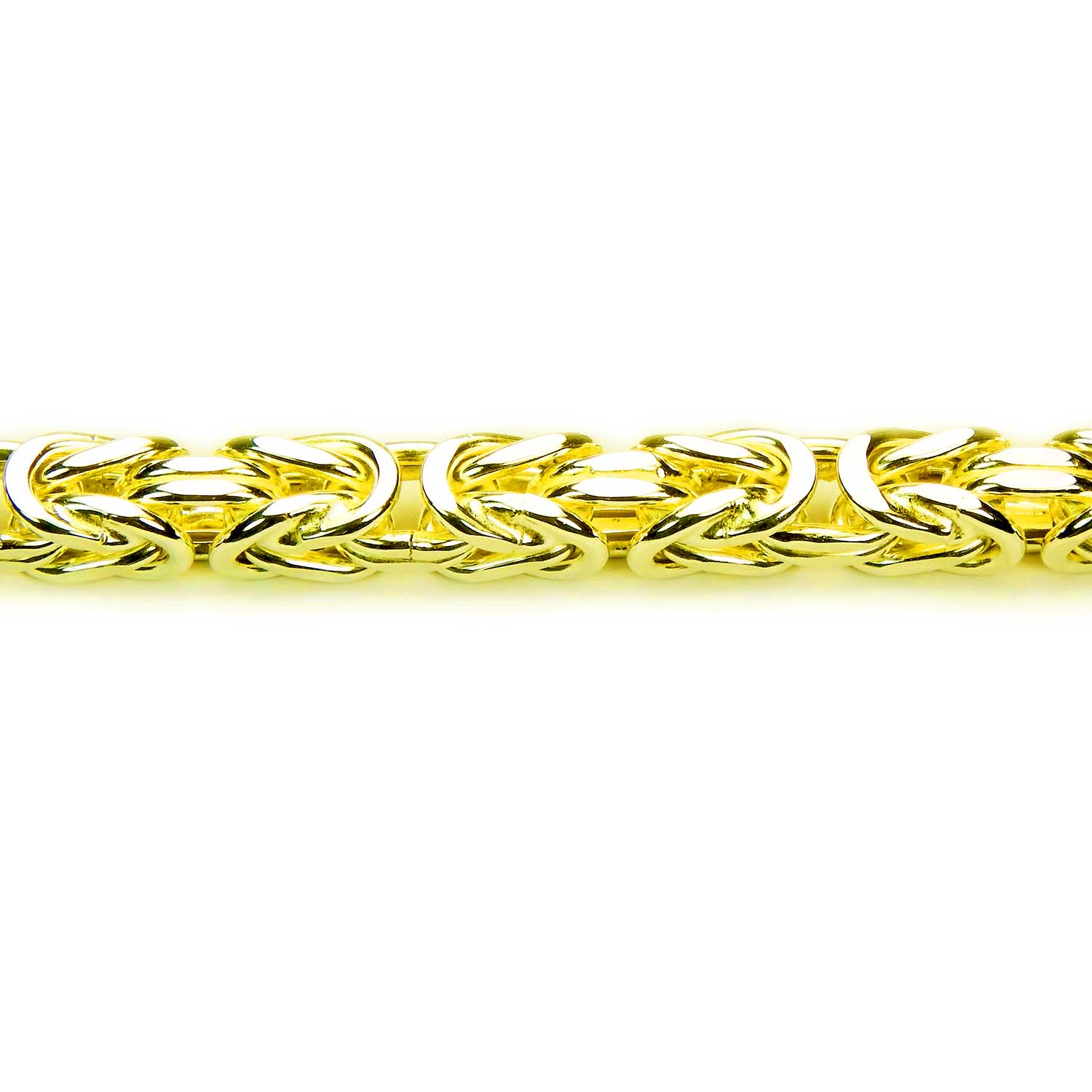 K-nigskette-Gold Damenarmband Gold 585/000 Königsarmband