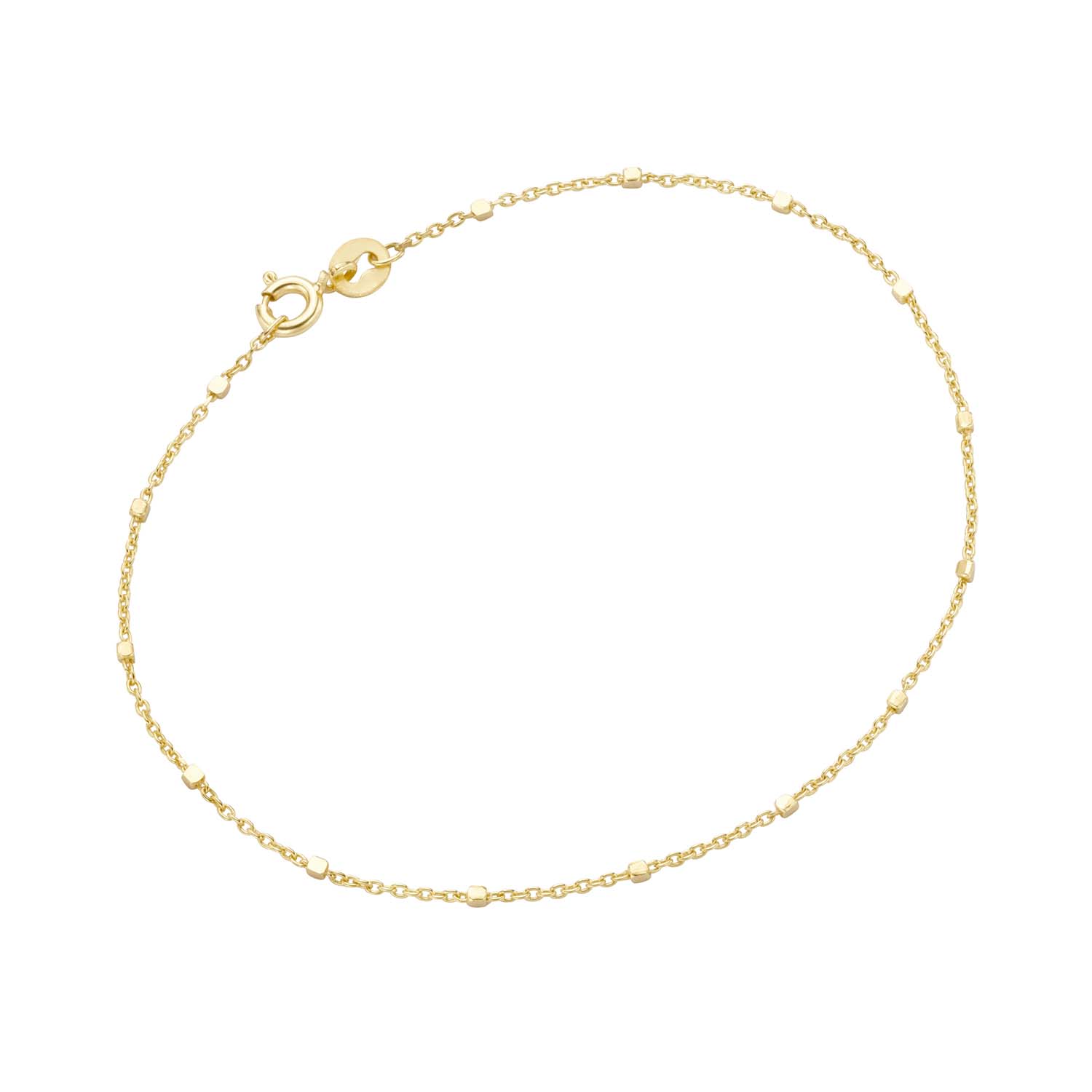 31709 Damenarmband Gelbgold 375/000 mit Fantasiemuster