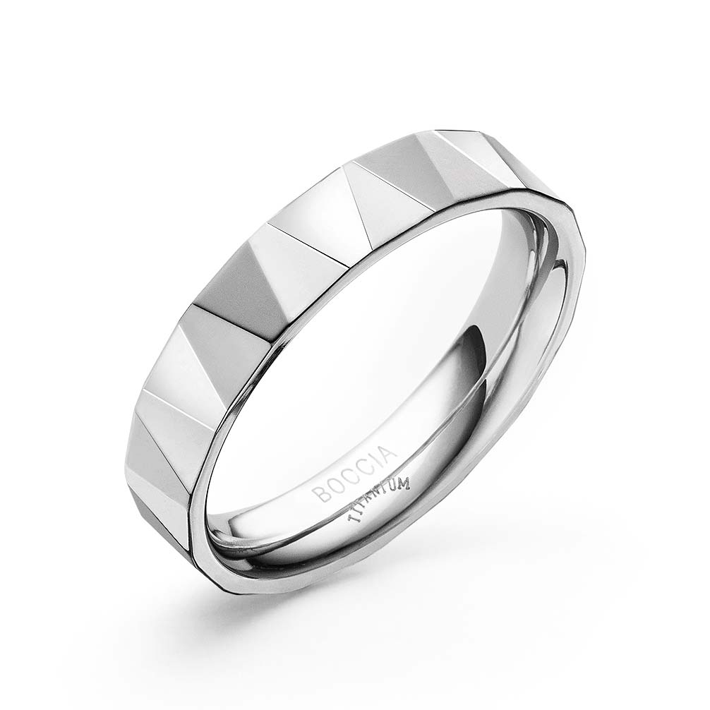 Boccia nickelfreier Titanring