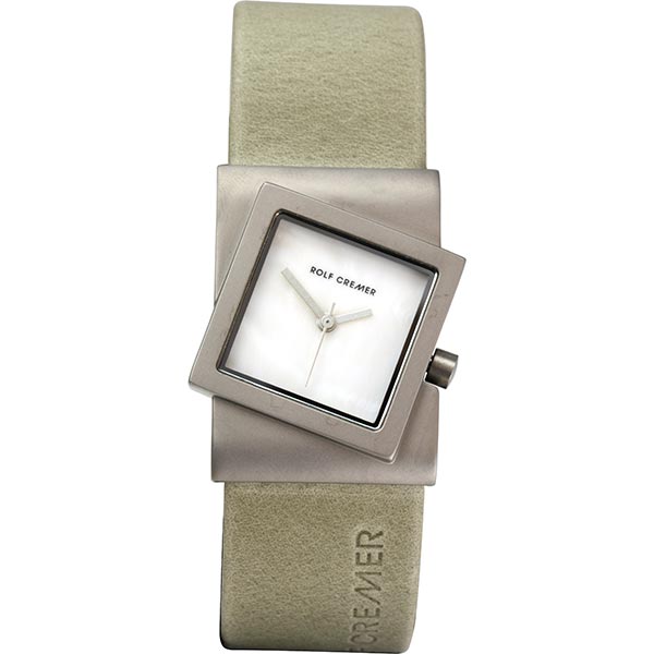 492362 Rolf Cremer Damenuhr Turn Titan Quartz