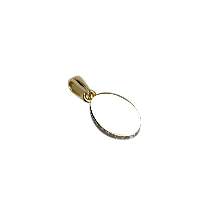 33054 Anhänger Gelbgold 333/000 mit Zirkonia